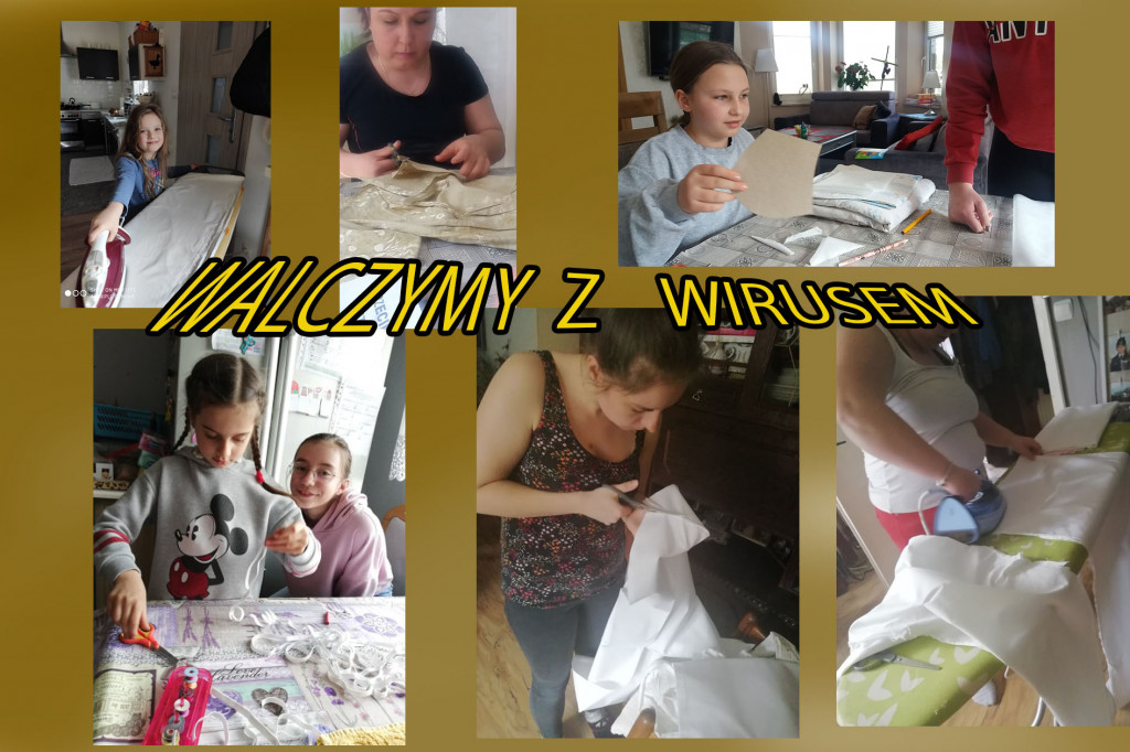 W Sulęczynie szyją maseczki dla szpitali