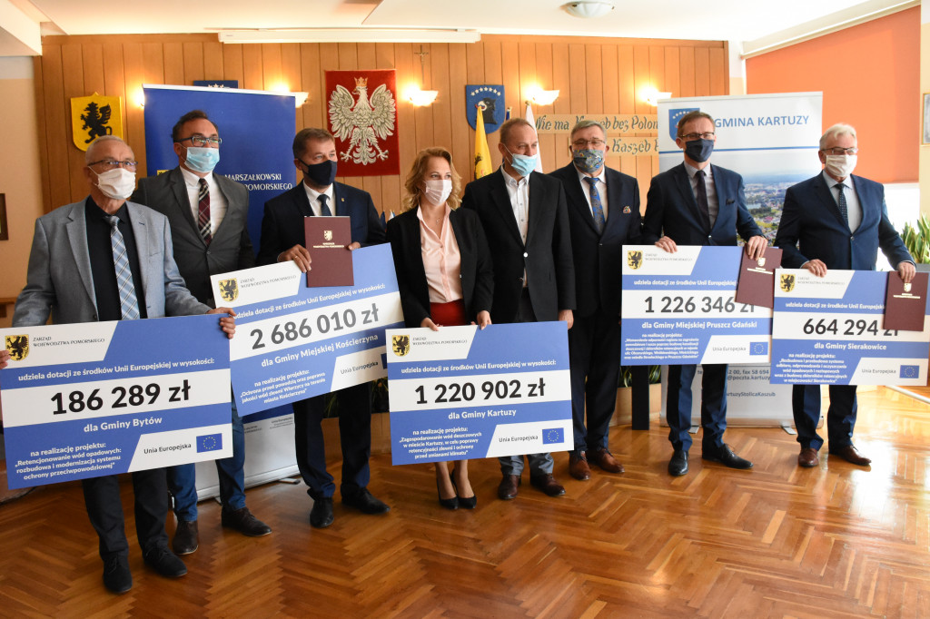 Dodatkowe pieniądze m.in. dla Kartuz i Sierakowic