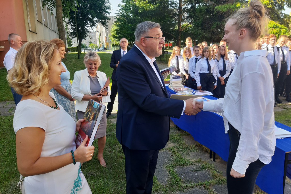 Zakończenie roku w II LO w Kartuzach