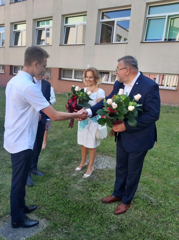 Zakończenie roku w II LO w Kartuzach