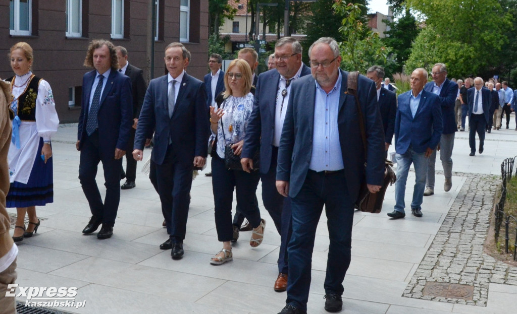 Tomasz Grodzki w Kartuzach i otwarcie parku