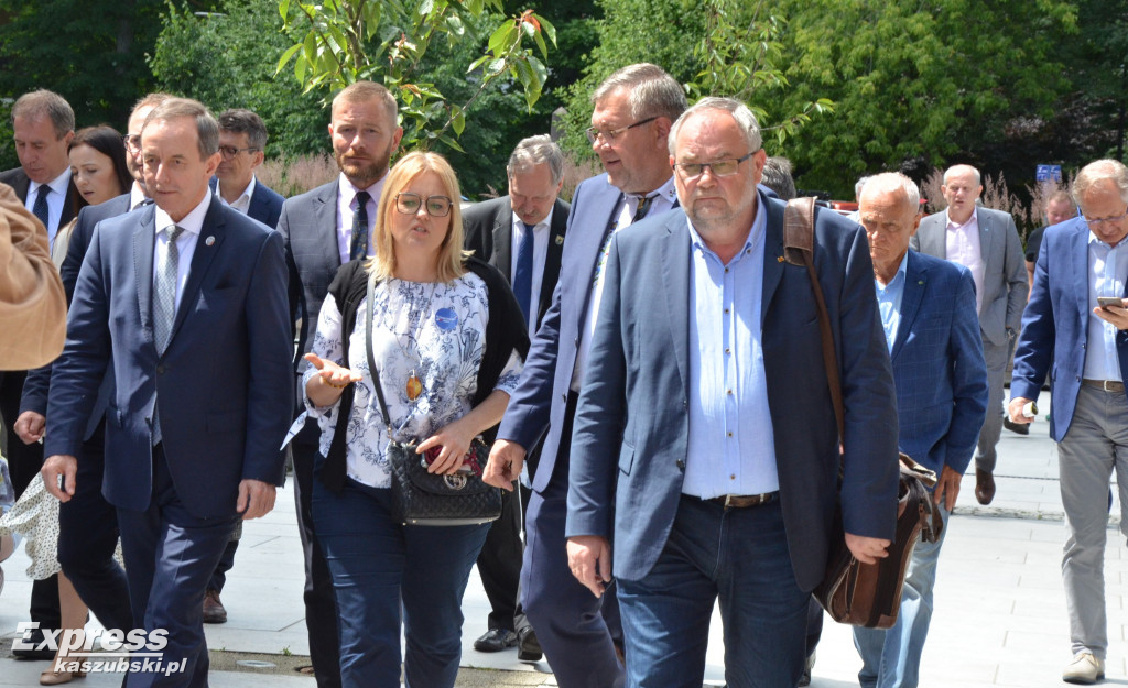 Tomasz Grodzki w Kartuzach i otwarcie parku