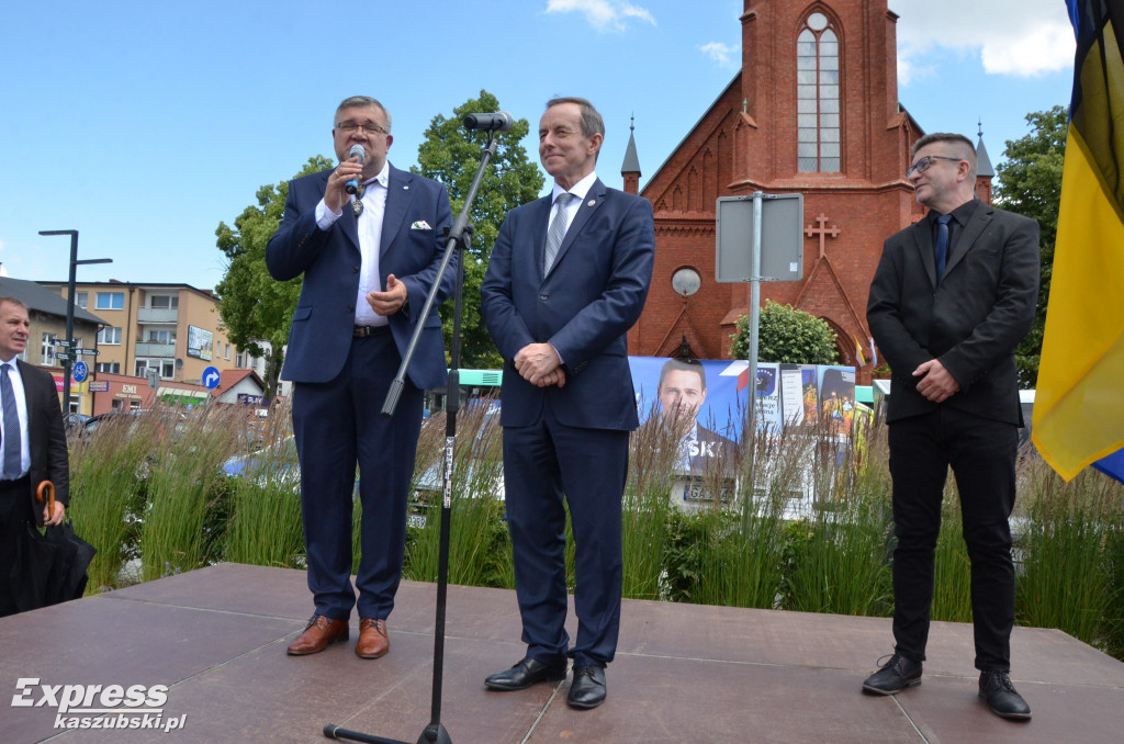Tomasz Grodzki w Kartuzach i otwarcie parku