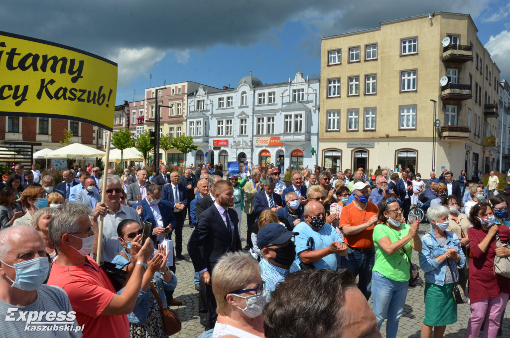 Tomasz Grodzki w Kartuzach i otwarcie parku