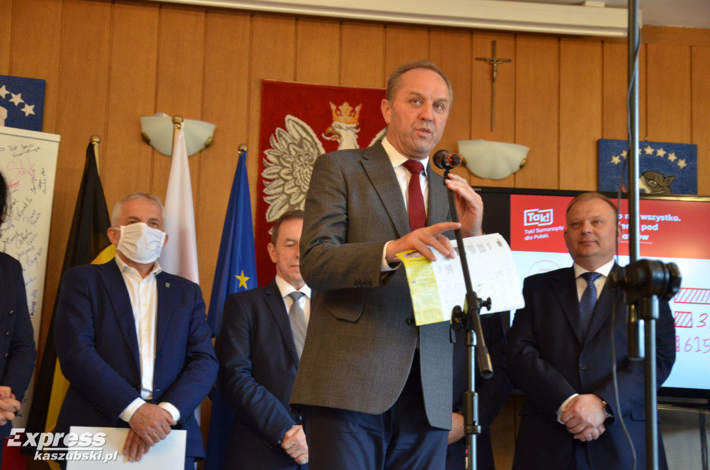 Spotkanie samorządowców z marszałkiem Tomaszem Grodzkim
