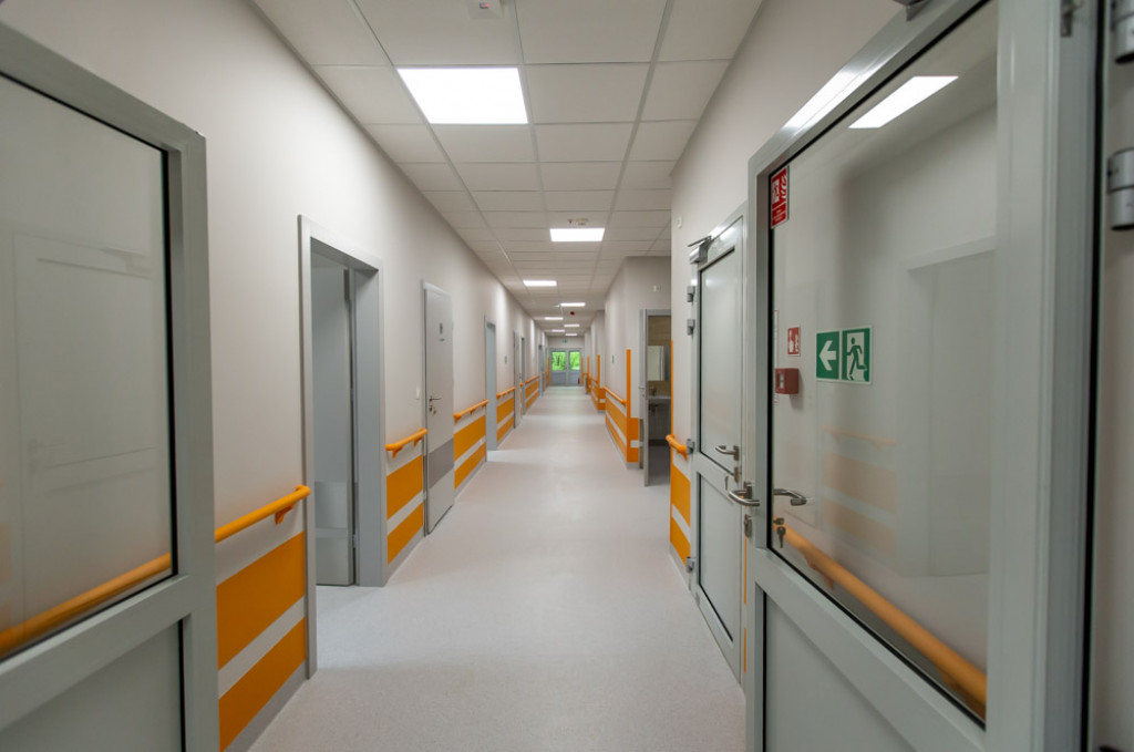 Rozbudowany szpital w Dzierżążnie