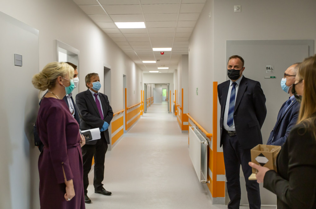 Rozbudowany szpital w Dzierżążnie