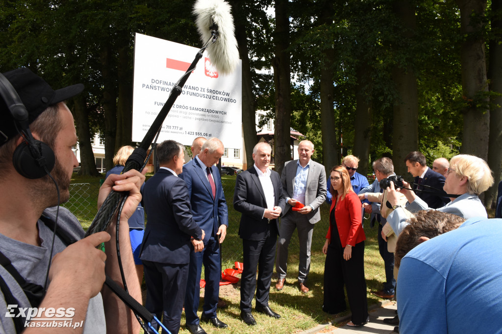 Otwarcie drogi Pępowo - Leźno