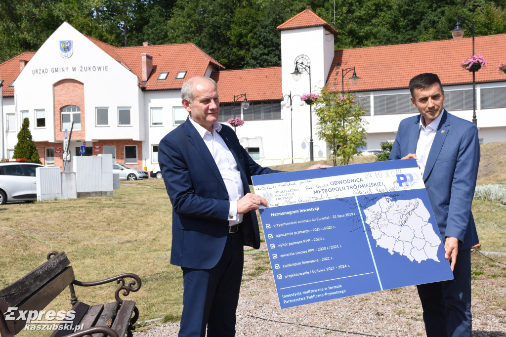 Konferencja prasowa ws. przetargu na budowę OMT