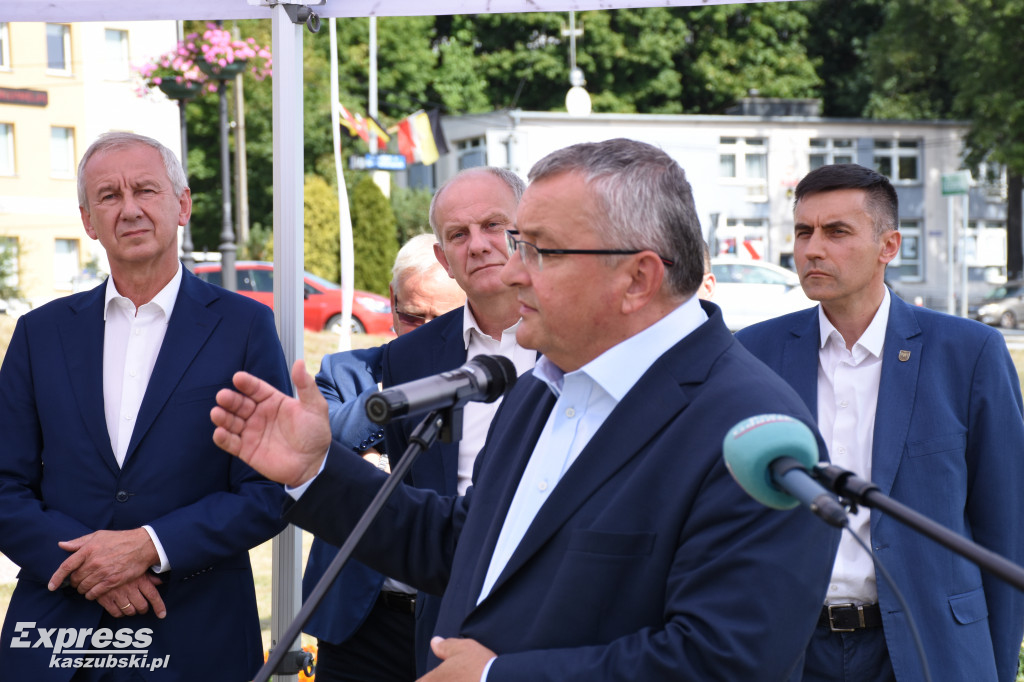 Konferencja prasowa ws. przetargu na budowę OMT