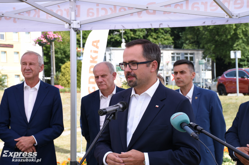 Konferencja prasowa ws. przetargu na budowę OMT