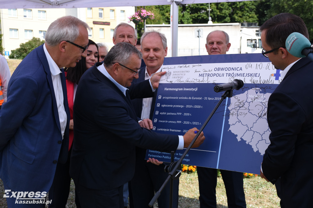 Konferencja prasowa ws. przetargu na budowę OMT