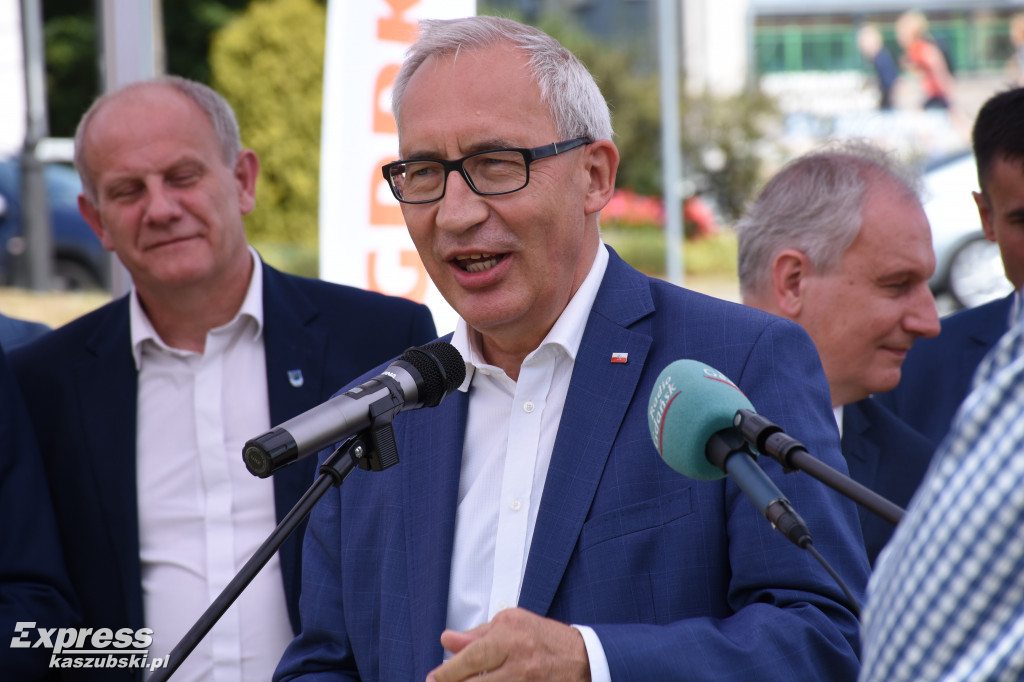 Konferencja prasowa ws. przetargu na budowę OMT