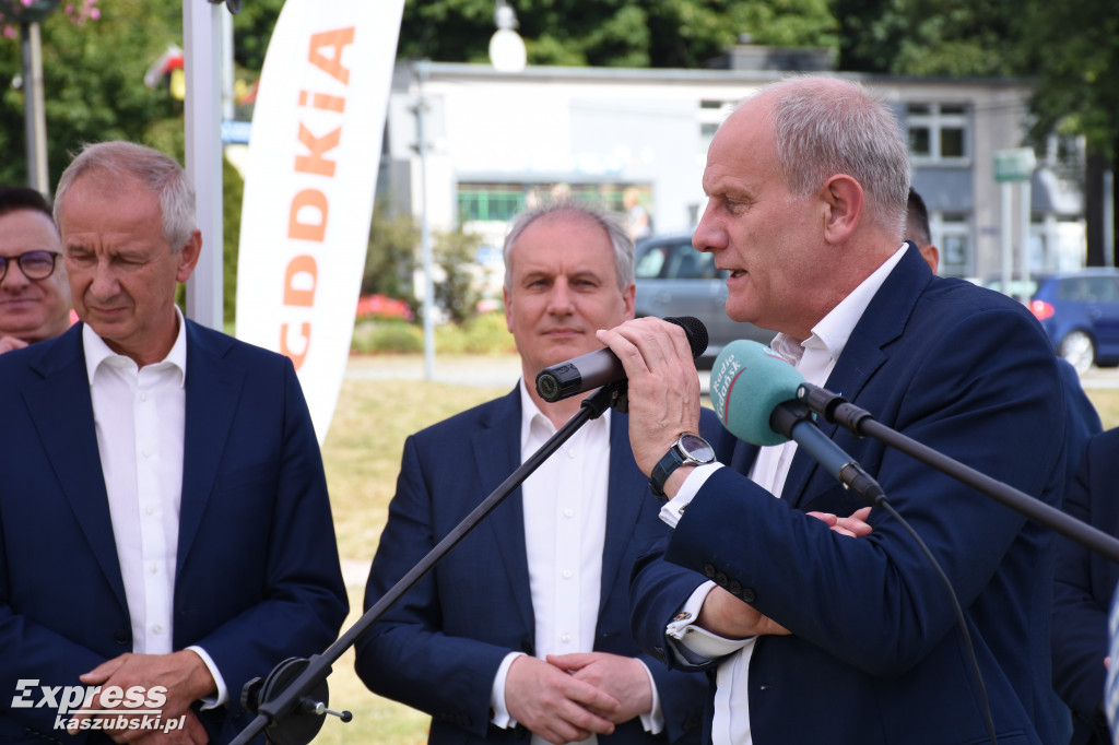 Konferencja prasowa ws. przetargu na budowę OMT