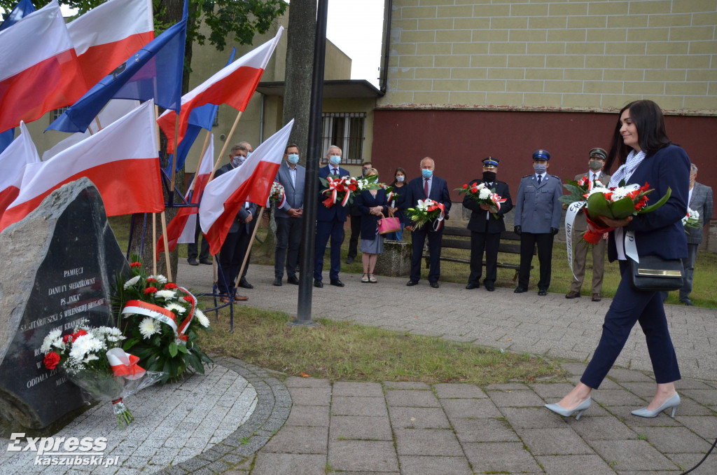 Kartuzy. Uroczystości przy obelisku Inki