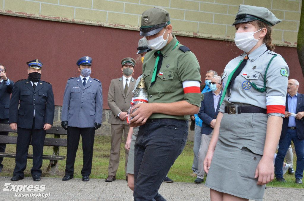 Kartuzy. Uroczystości przy obelisku Inki
