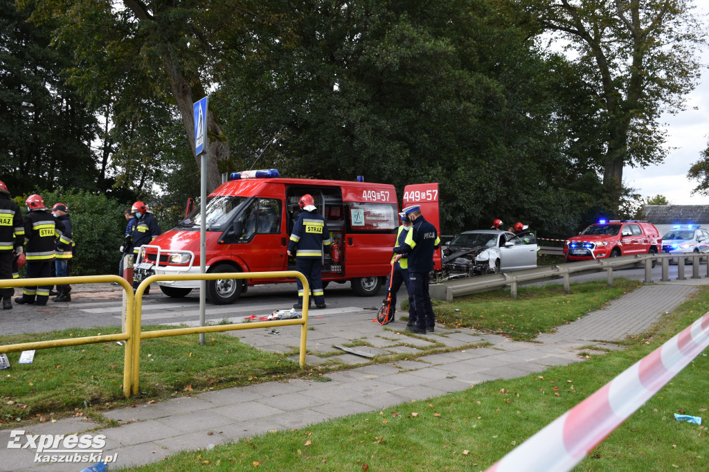 Wypadek w Kczewie