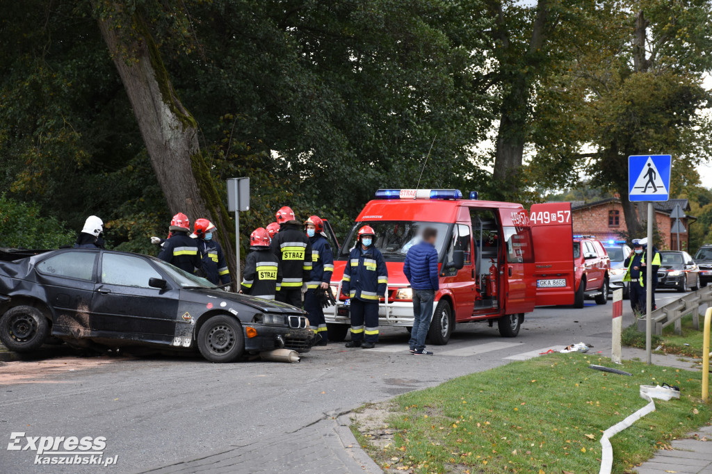 Wypadek w Kczewie