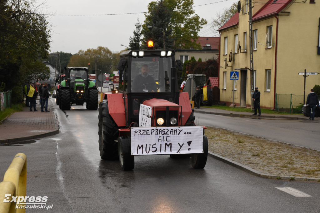 Kolejny protest rolników