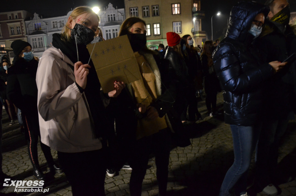 Kartuzy. Protest przeciwko zaostrzeniu prawa do aborcji