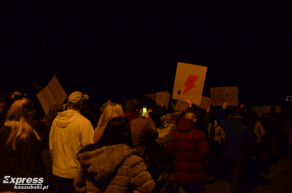 Kartuzy. Protest przeciwko zaostrzeniu prawa do aborcji