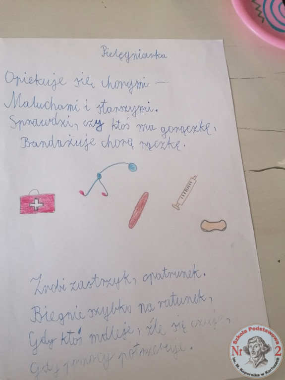 Uczniowie SP nr 2 podarowali wiersze