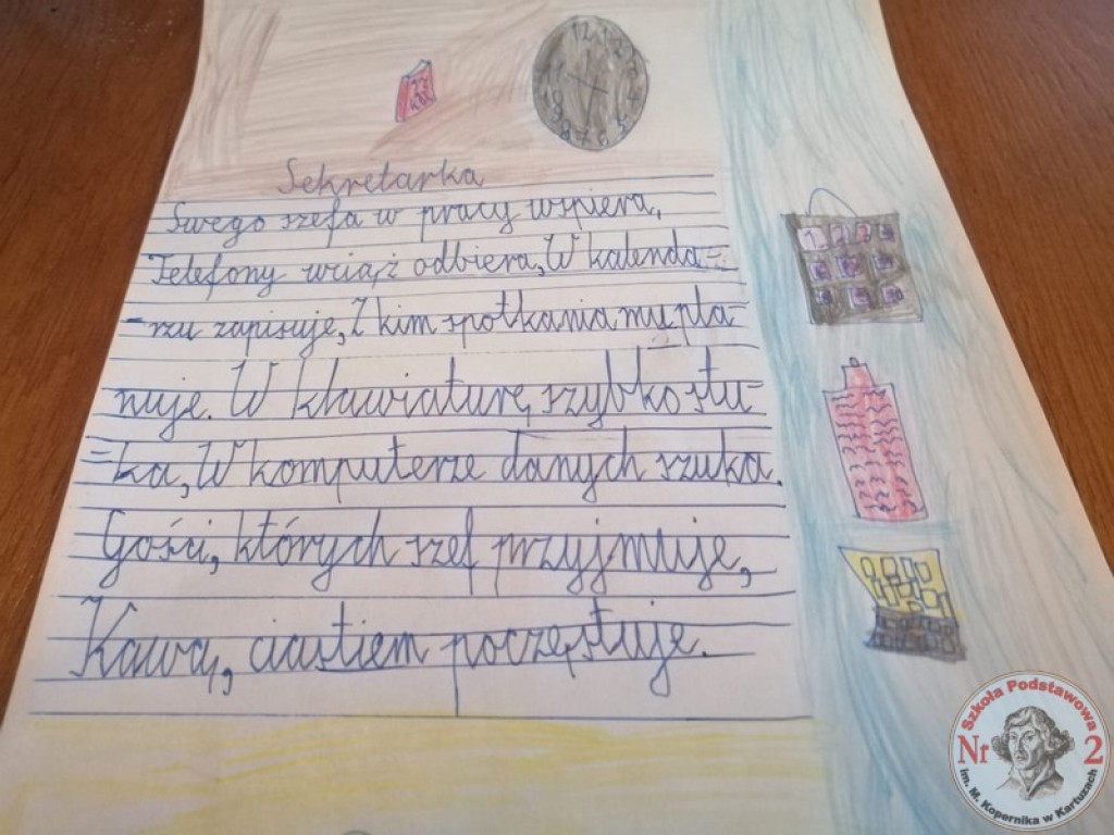 Uczniowie SP nr 2 podarowali wiersze