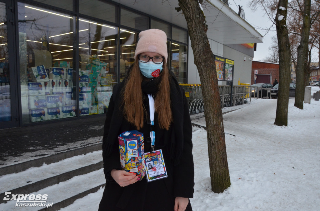 Wolontariusze WOŚP kwestują w Kartuzach