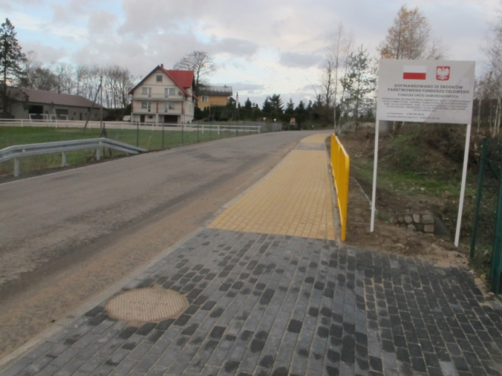 Wyremontowane drogi w gm. Przodkowo