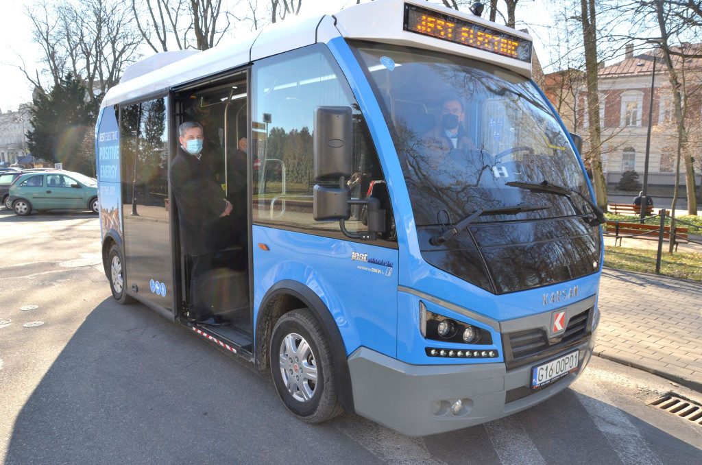 Test autobusu Karsan Jest Electric