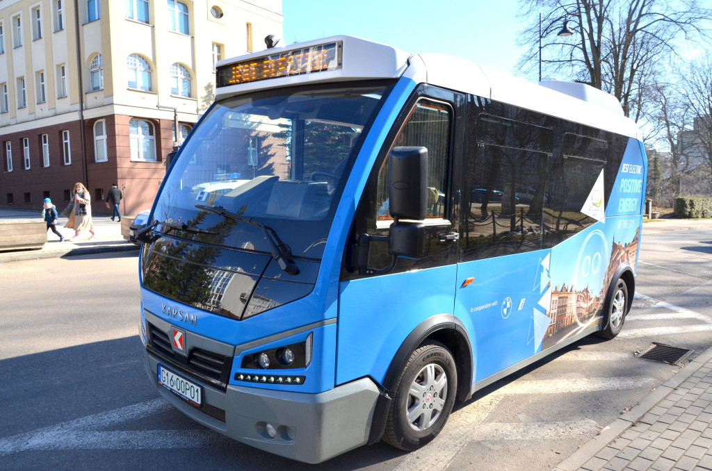 Test autobusu Karsan Jest Electric