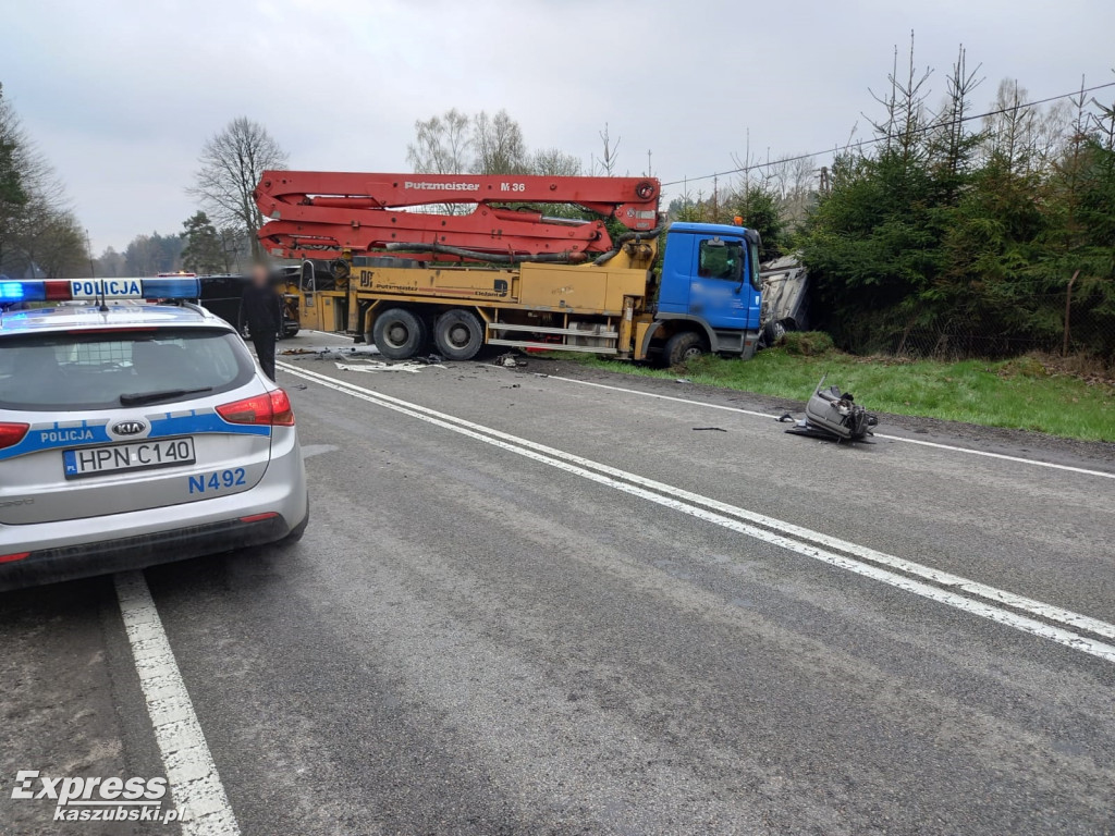 Wypadek w Szymbarku