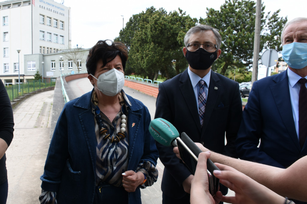Konferencja Lewicy ws. kartuskiego szpitala