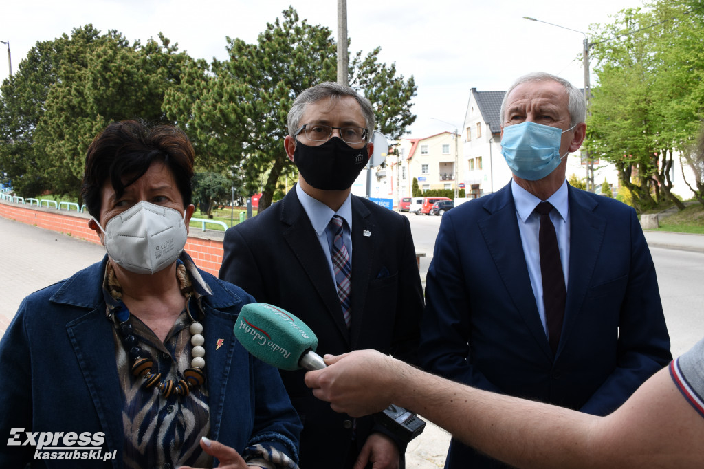 Konferencja Lewicy ws. kartuskiego szpitala