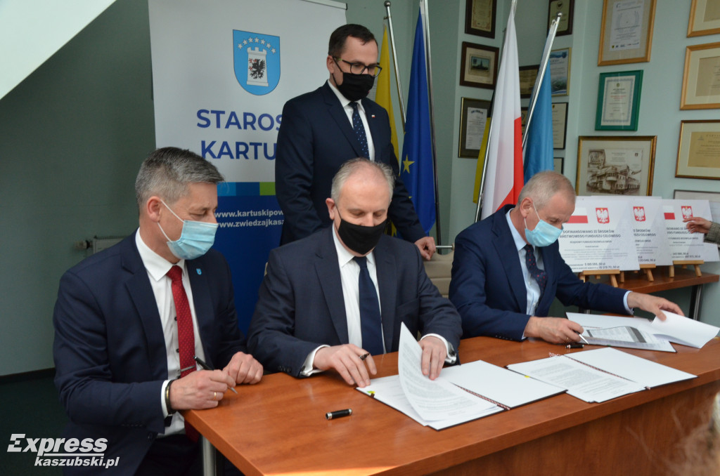 Podpisanie umów z Rządowego Funduszu Rozwoju Dróg