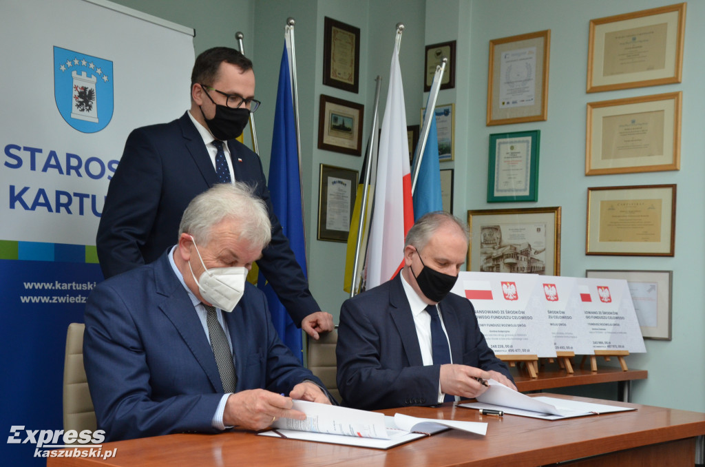 Podpisanie umów z Rządowego Funduszu Rozwoju Dróg