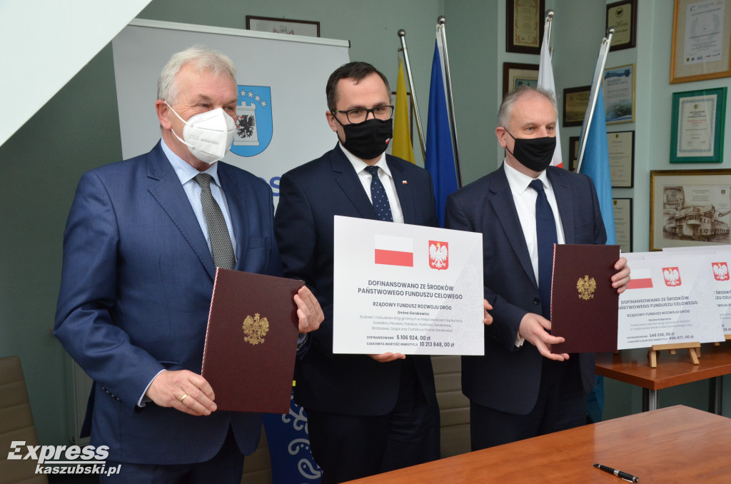 Podpisanie umów z Rządowego Funduszu Rozwoju Dróg