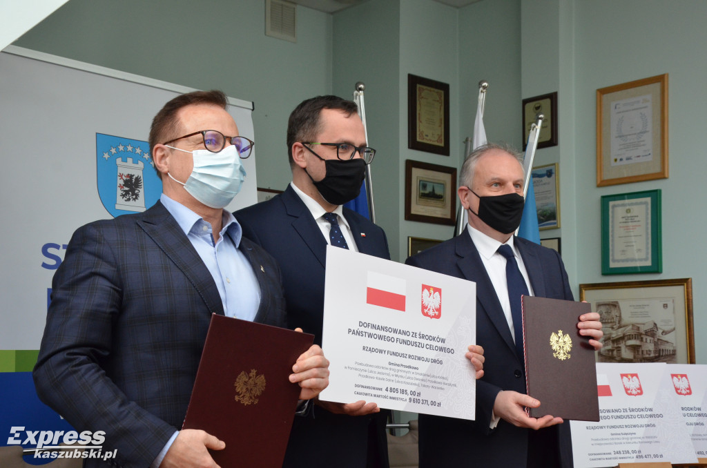 Podpisanie umów z Rządowego Funduszu Rozwoju Dróg