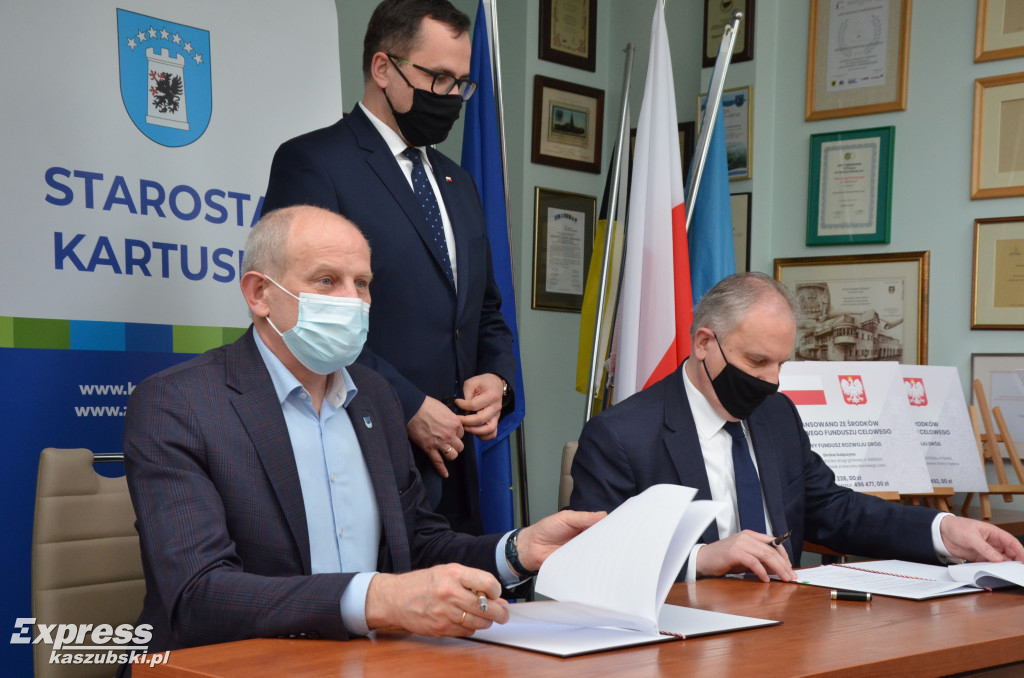 Podpisanie umów z Rządowego Funduszu Rozwoju Dróg