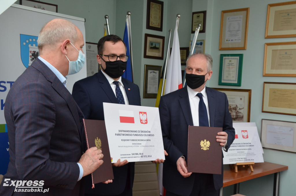 Podpisanie umów z Rządowego Funduszu Rozwoju Dróg