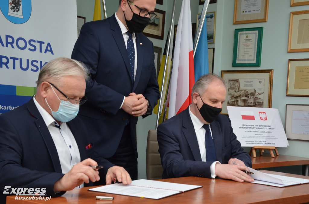 Podpisanie umów z Rządowego Funduszu Rozwoju Dróg