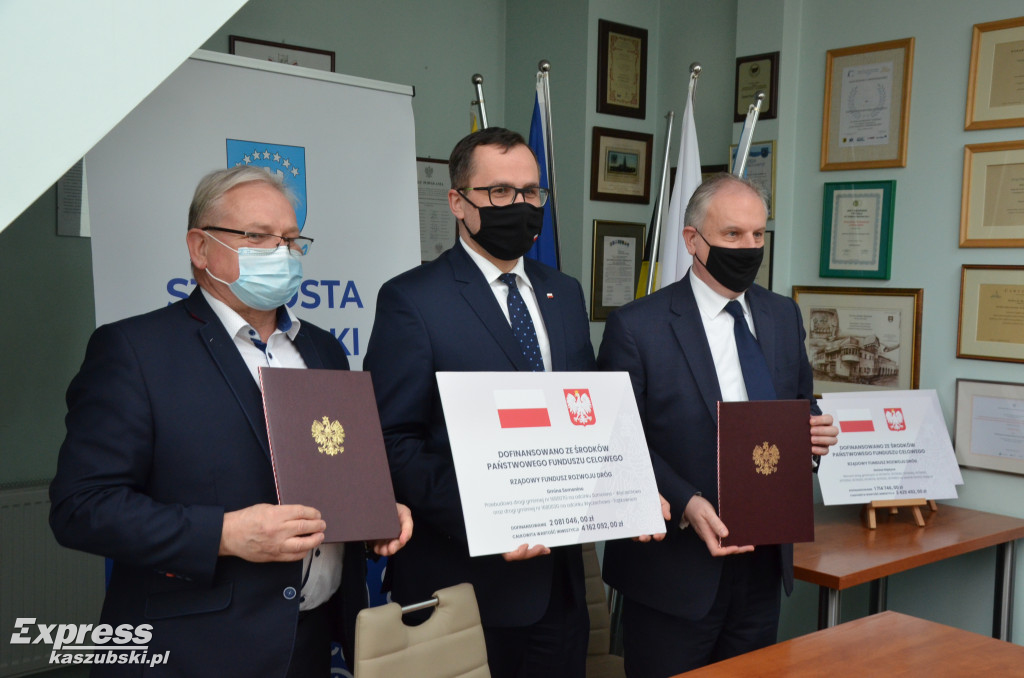 Podpisanie umów z Rządowego Funduszu Rozwoju Dróg