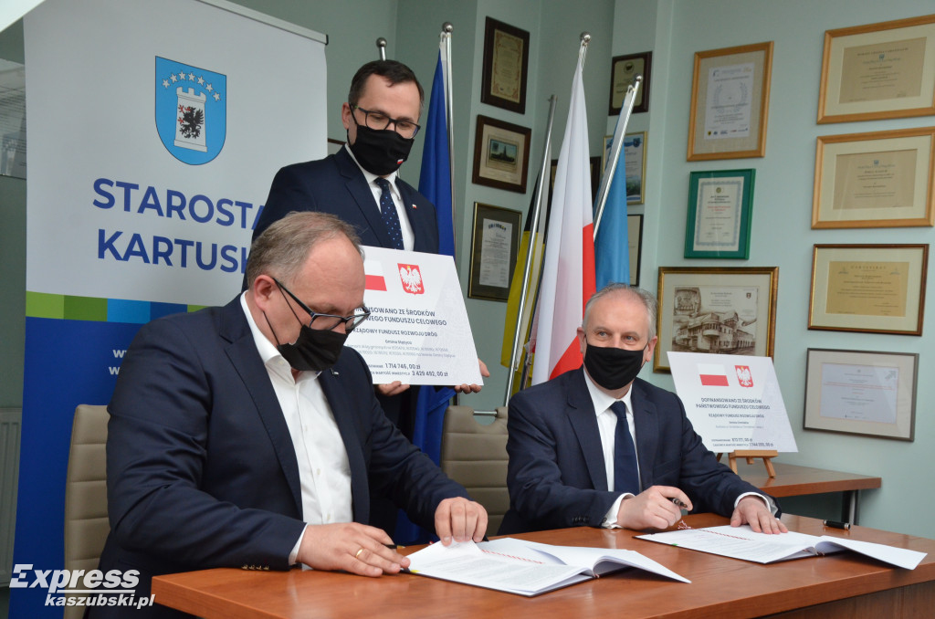 Podpisanie umów z Rządowego Funduszu Rozwoju Dróg
