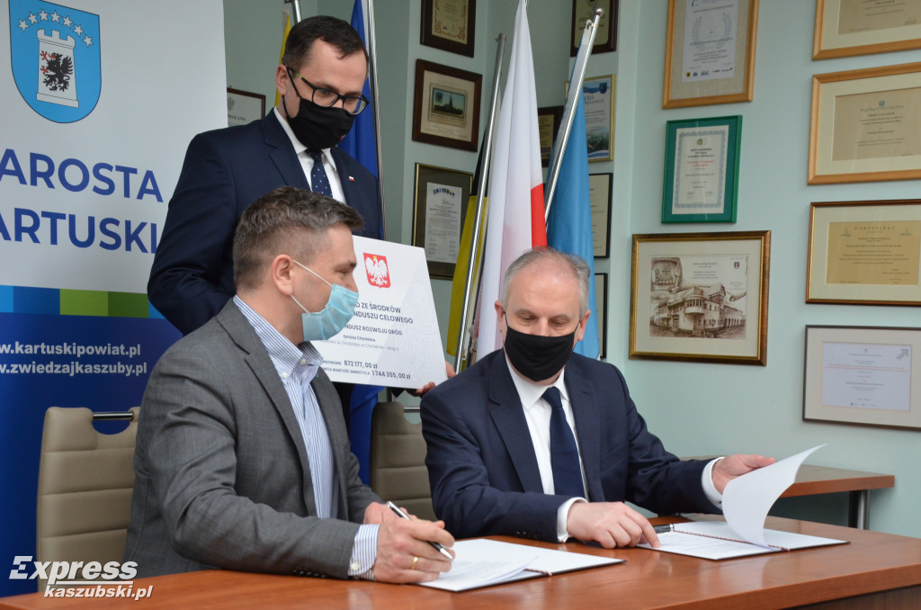 Podpisanie umów z Rządowego Funduszu Rozwoju Dróg