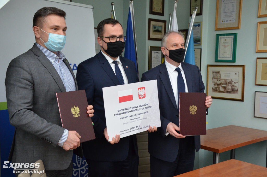 Podpisanie umów z Rządowego Funduszu Rozwoju Dróg