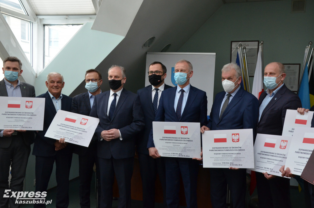 Podpisanie umów z Rządowego Funduszu Rozwoju Dróg