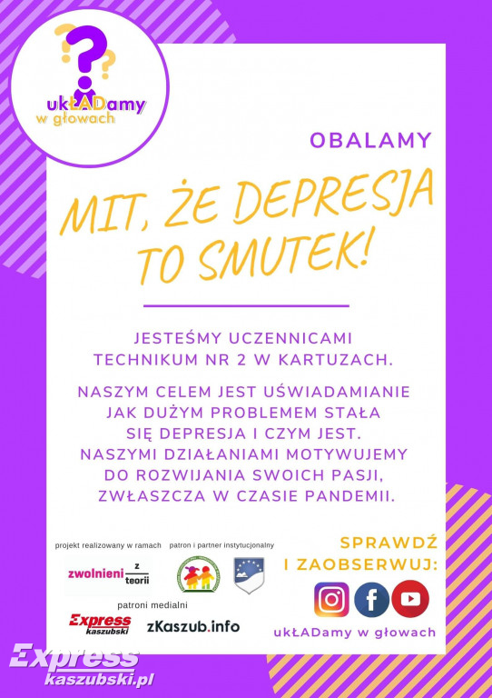 Mówią o problemach depresji wśród młodzieży