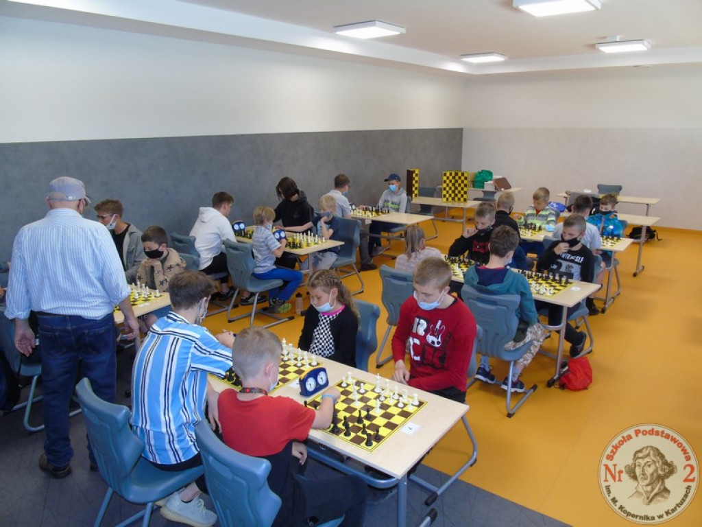 Otwarty turniej szachowy w SP nr 2 w Kartuzach