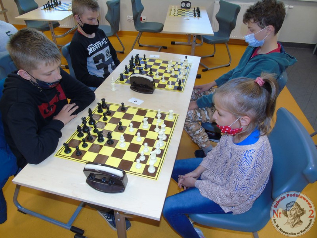 Otwarty turniej szachowy w SP nr 2 w Kartuzach