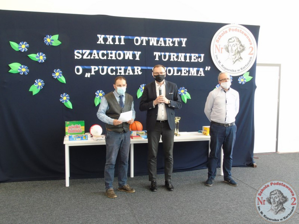Otwarty turniej szachowy w SP nr 2 w Kartuzach